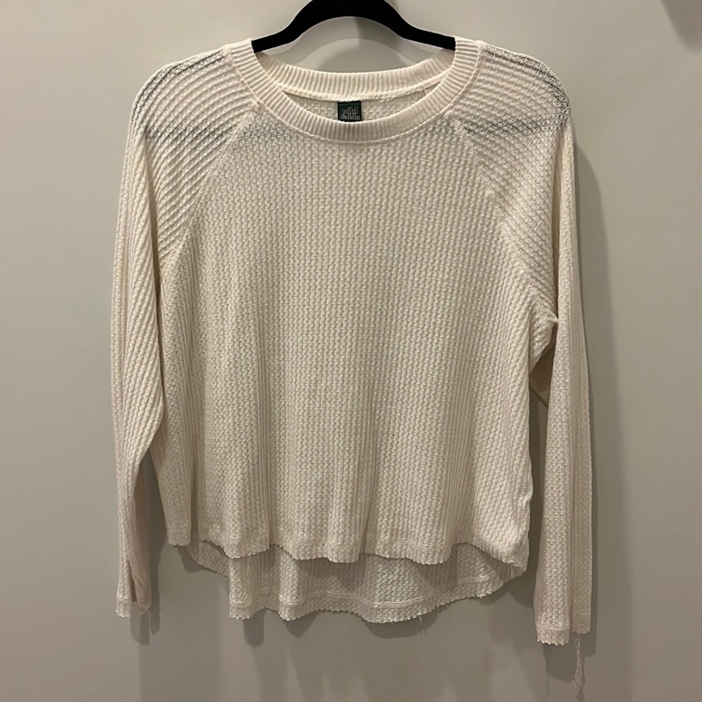 Wild Fable comfy white long sleeve thermal